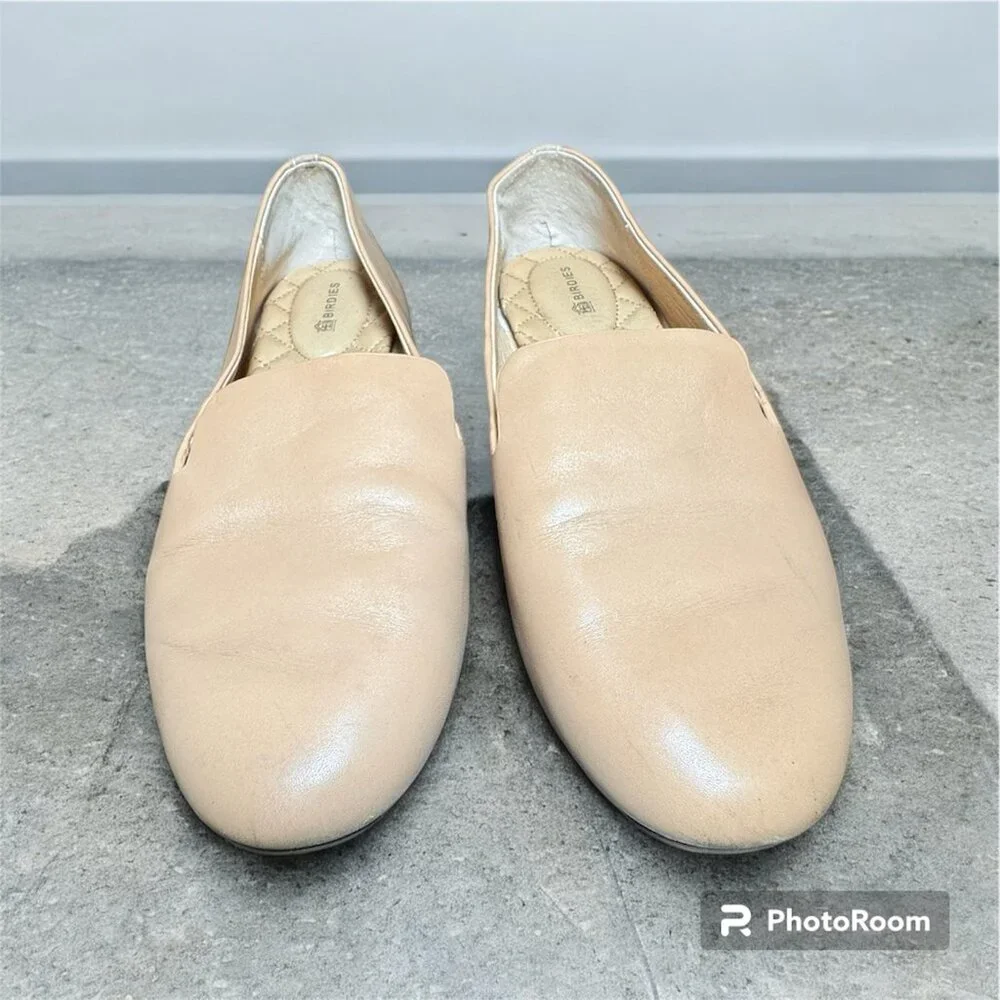 Birdies the starling leather flat 7.5 classic round toe
